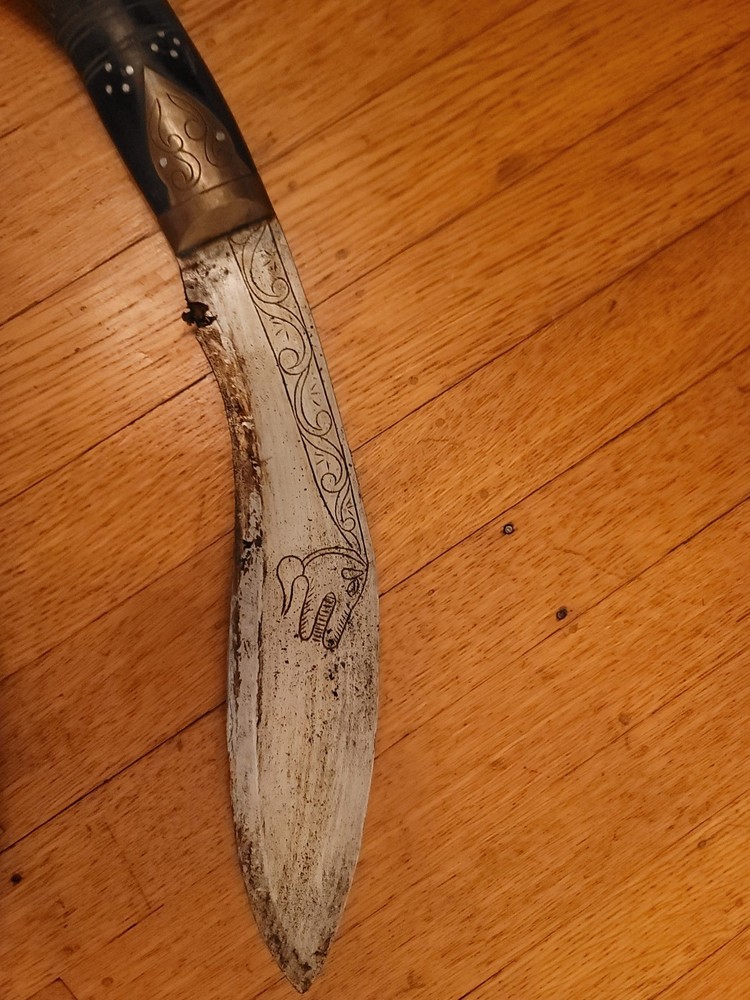 Antique kukri knife