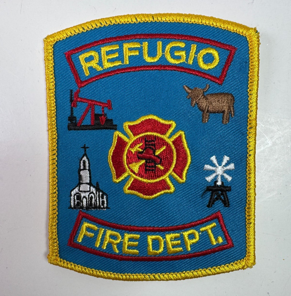 Refugio Fire Texas TX Patch R9