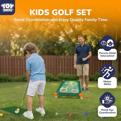 Golf Cornhole Game Golf Corn Hole Set Chipping Golf Game 1 Pack Golf Cornhole