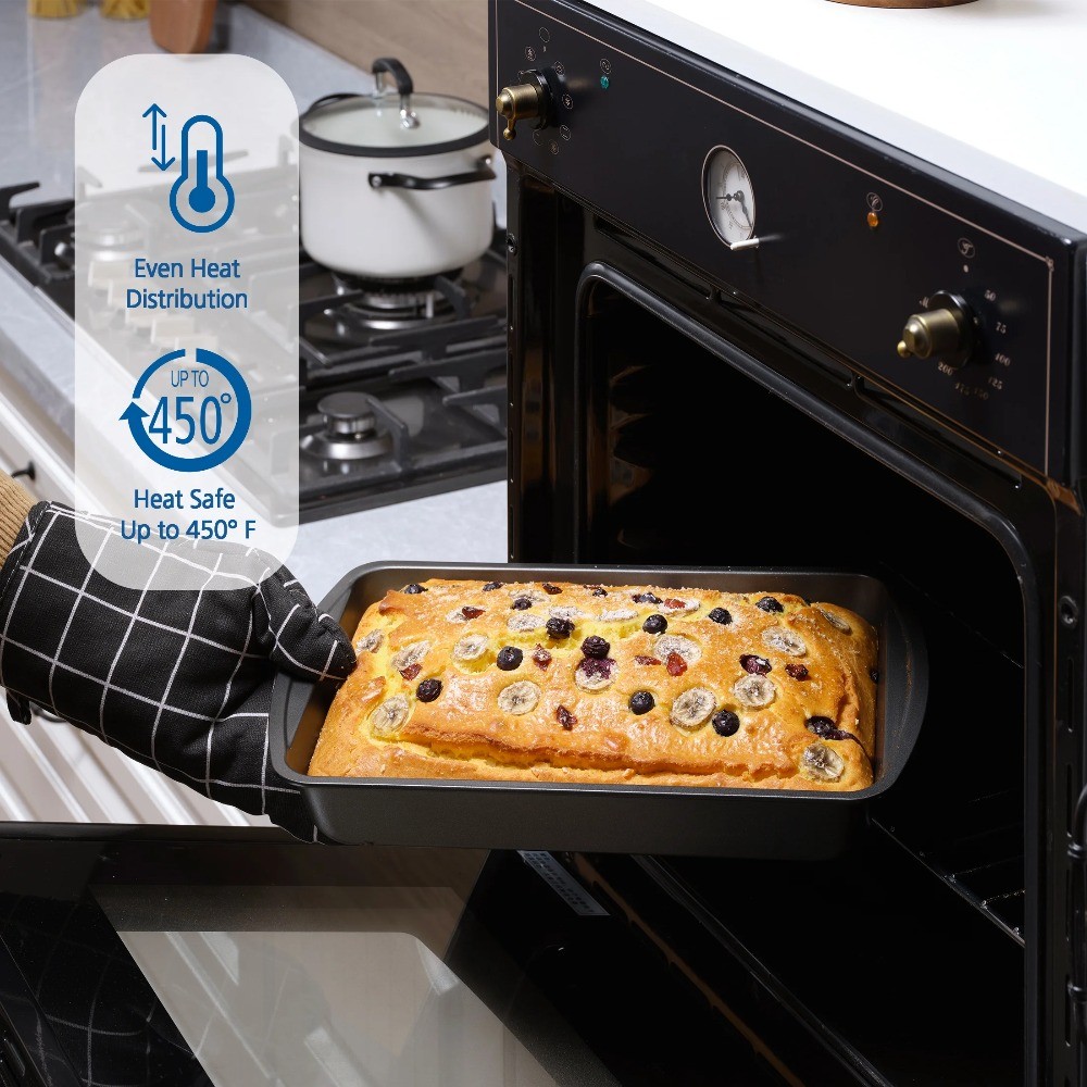 Mainstays 6 Piece Non-Stick Carbon Steel Bakeware Set