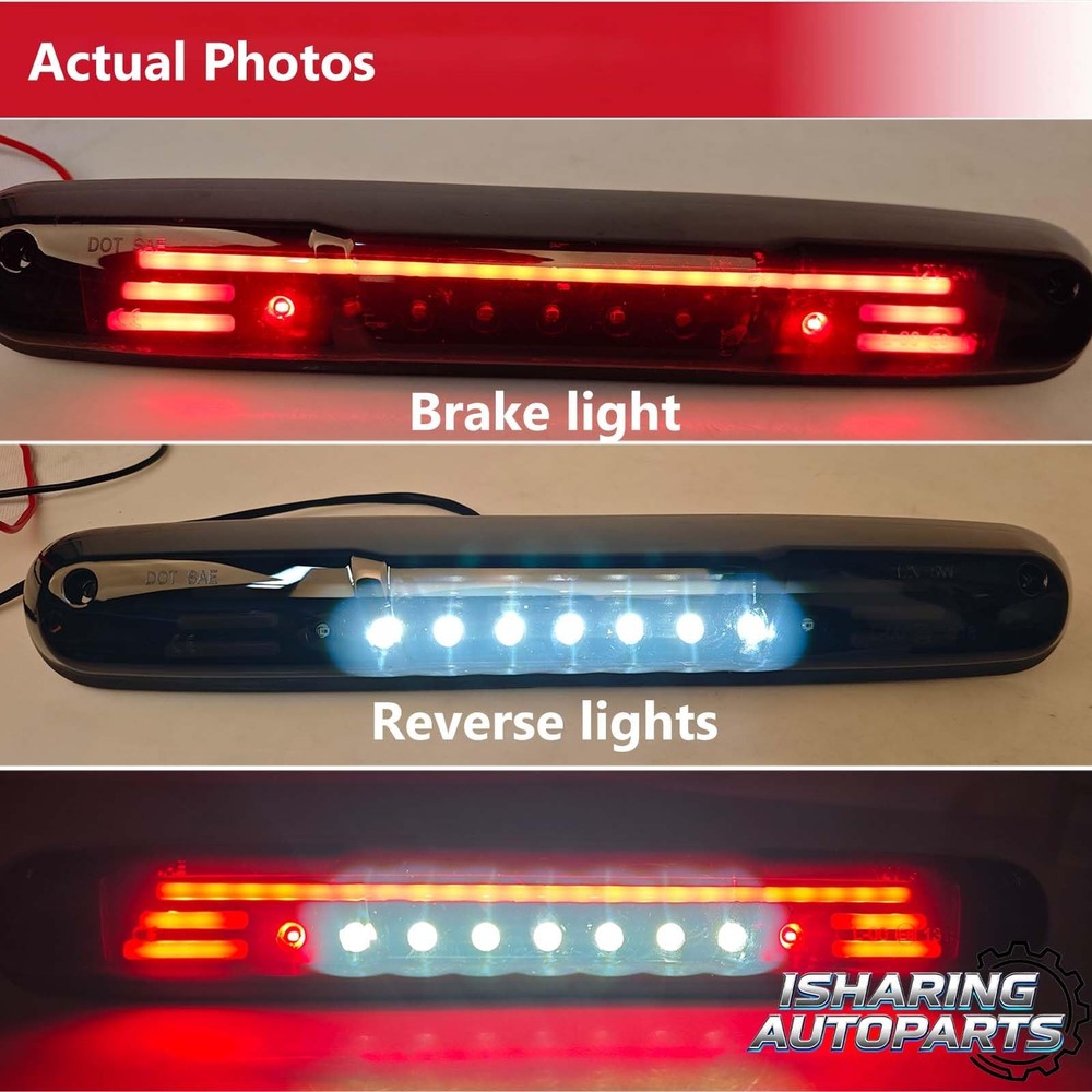 LED Third 3rd Brake Cargo Light for Black Housing