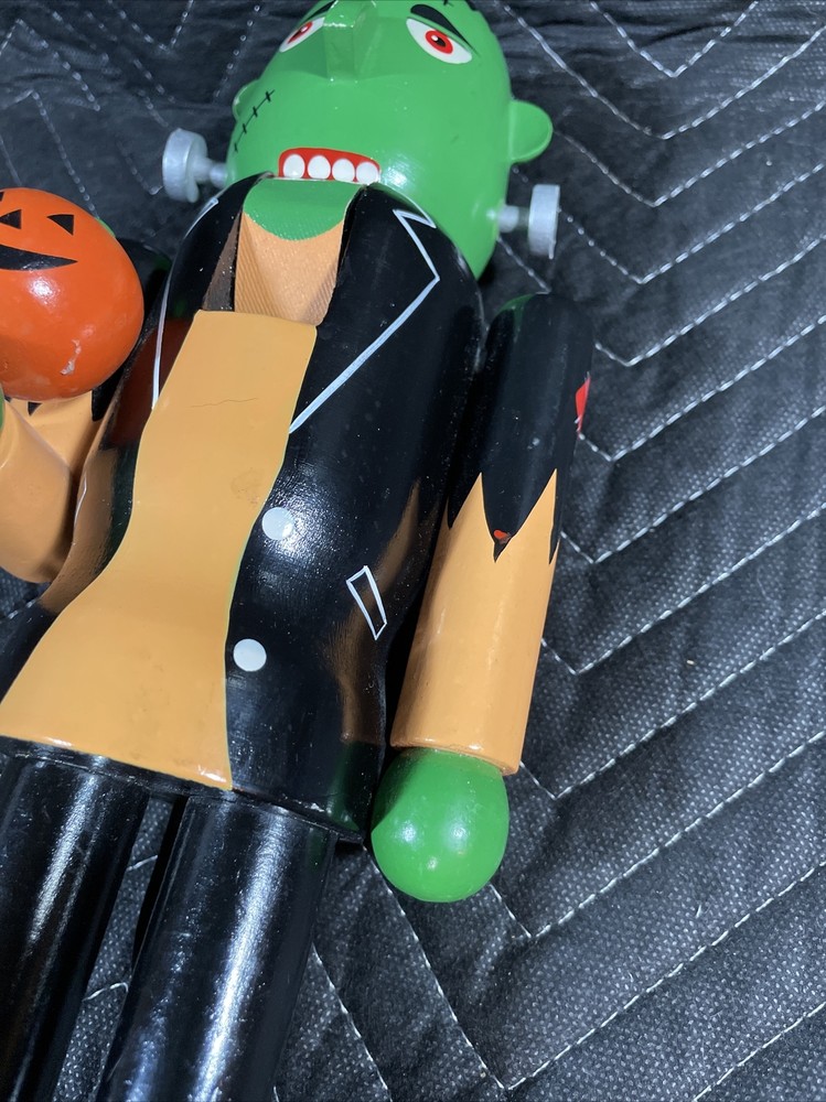 Halloween FRANKENSTEIN 14” Nutcracker 2009 Target Limited Edition Numbered- Tags