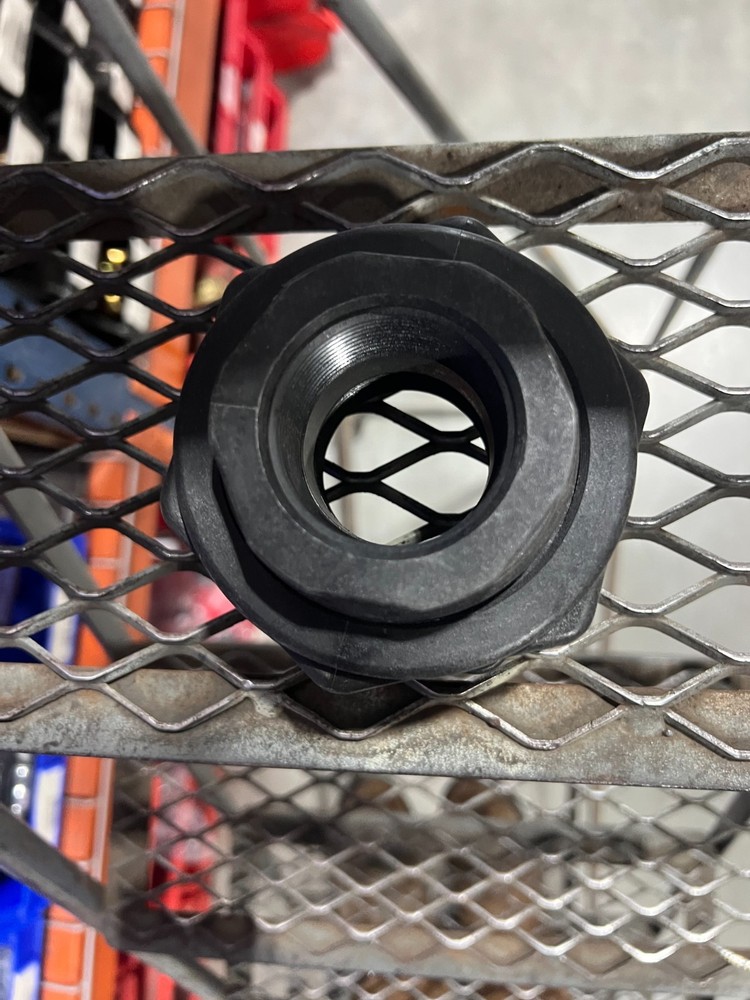 1.5" Bulkhead Fitting For Atmospheric Tank (2" Hole Required)