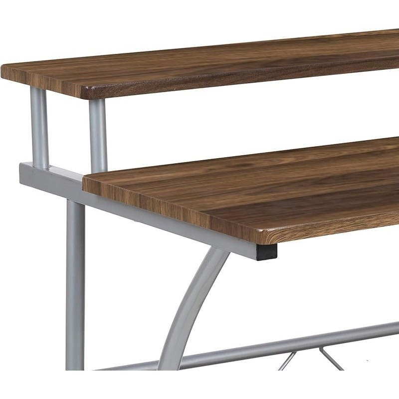Modern Multi-Space Saving Computer Desk W/ Storage Home Office Dorm Use