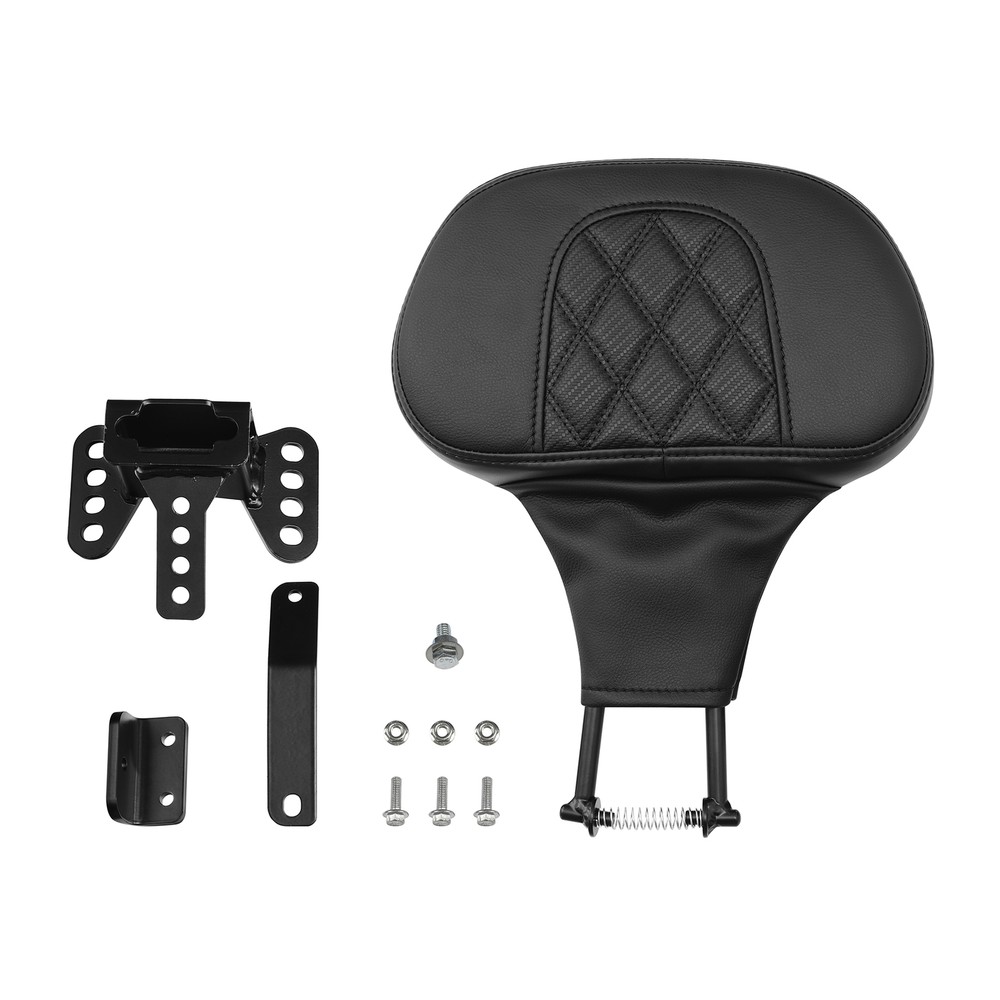 Detachable Front Driver Backrest & Mounts Fit For Harley Touring 2009-2023