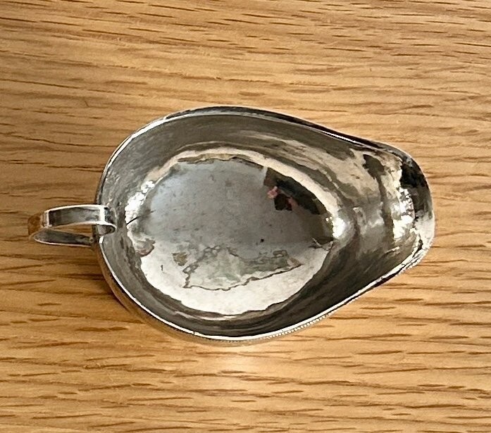 Silver cream jug