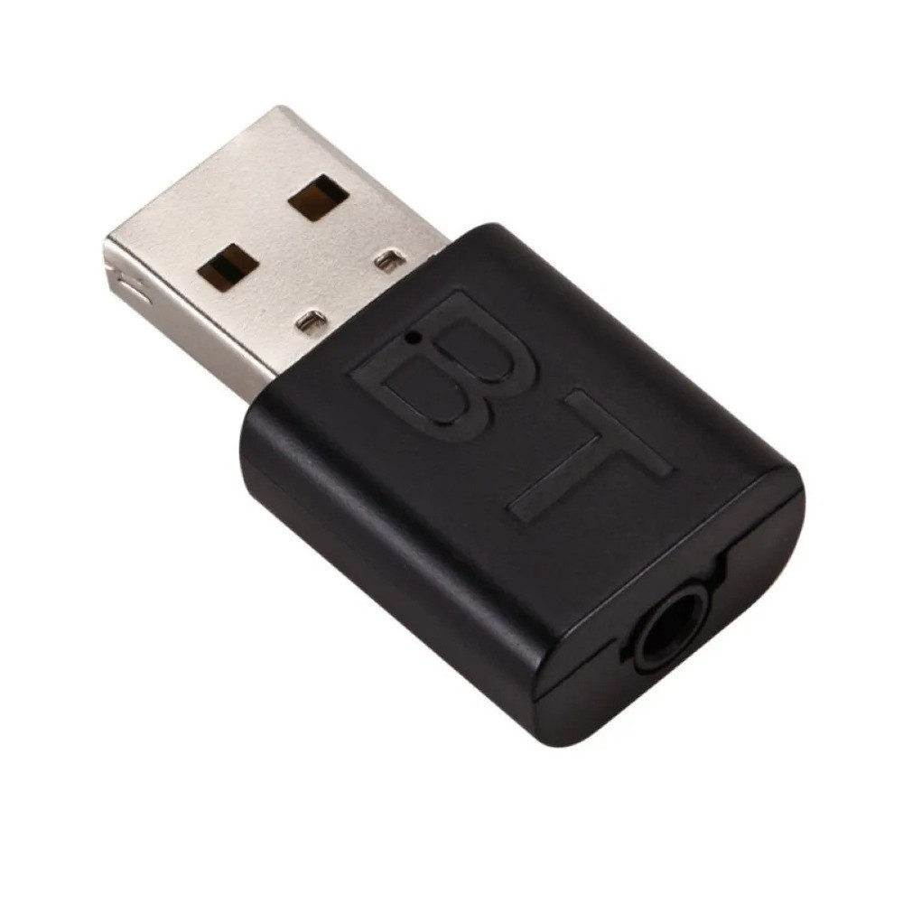 2 In 1 Bluetooth 5.0 Receiver Wireless Bluetooth Adapter 3.5mm Jack AUX Auto