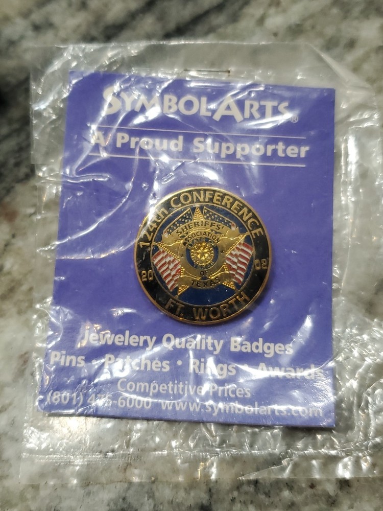 Forth Worth Texas Sheriff Police Pin