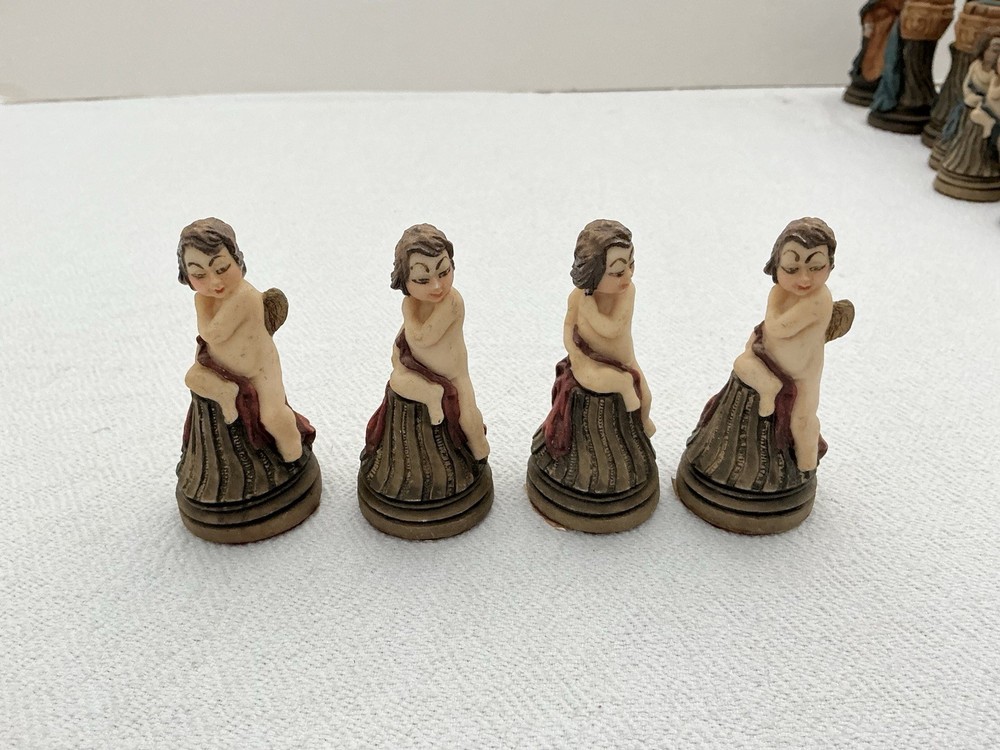 Chess Set Vintage Made In Britain