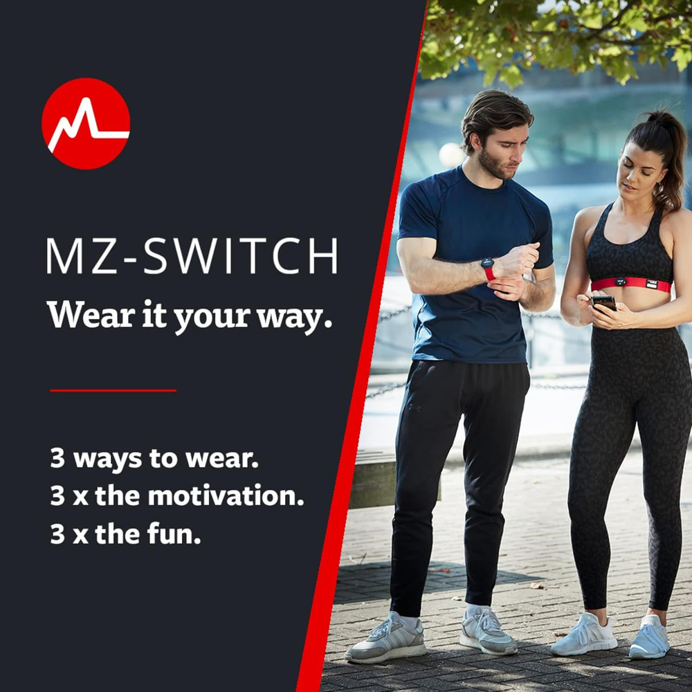 Mz-Switch Replacement Arm & Wrist Straps - Orange - Vibrant, Adjustable & Comfor
