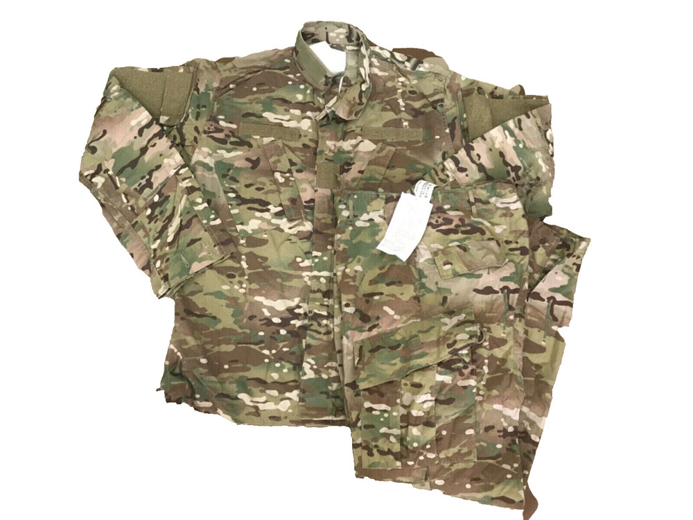 US Army Ocp Fr Multicam Camouflage Pants Jacket Uniform Medium Long