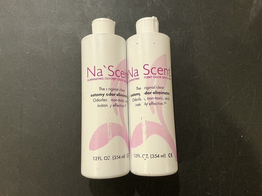 2 Na’Scent Ostomy Odor Eliminator 12oz