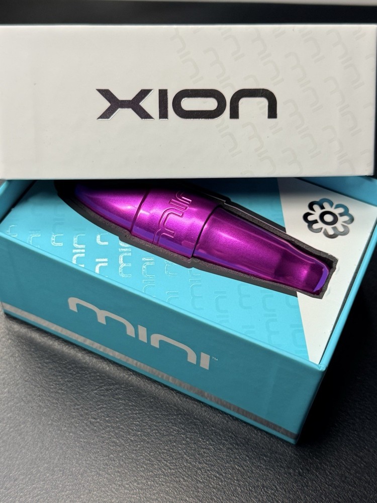 Microbeau Xion Mini Tattoo Pen Machine BUBBLEGUM PINK Adjustable Needle Depth