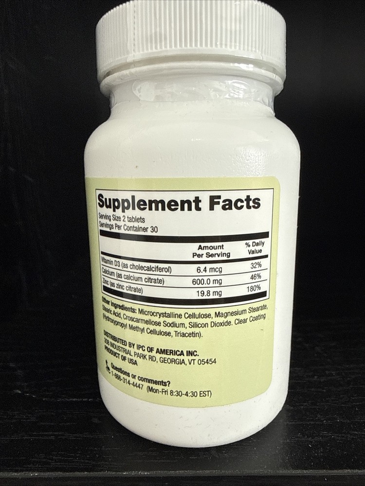 Ideal Protein Calcium Supplements