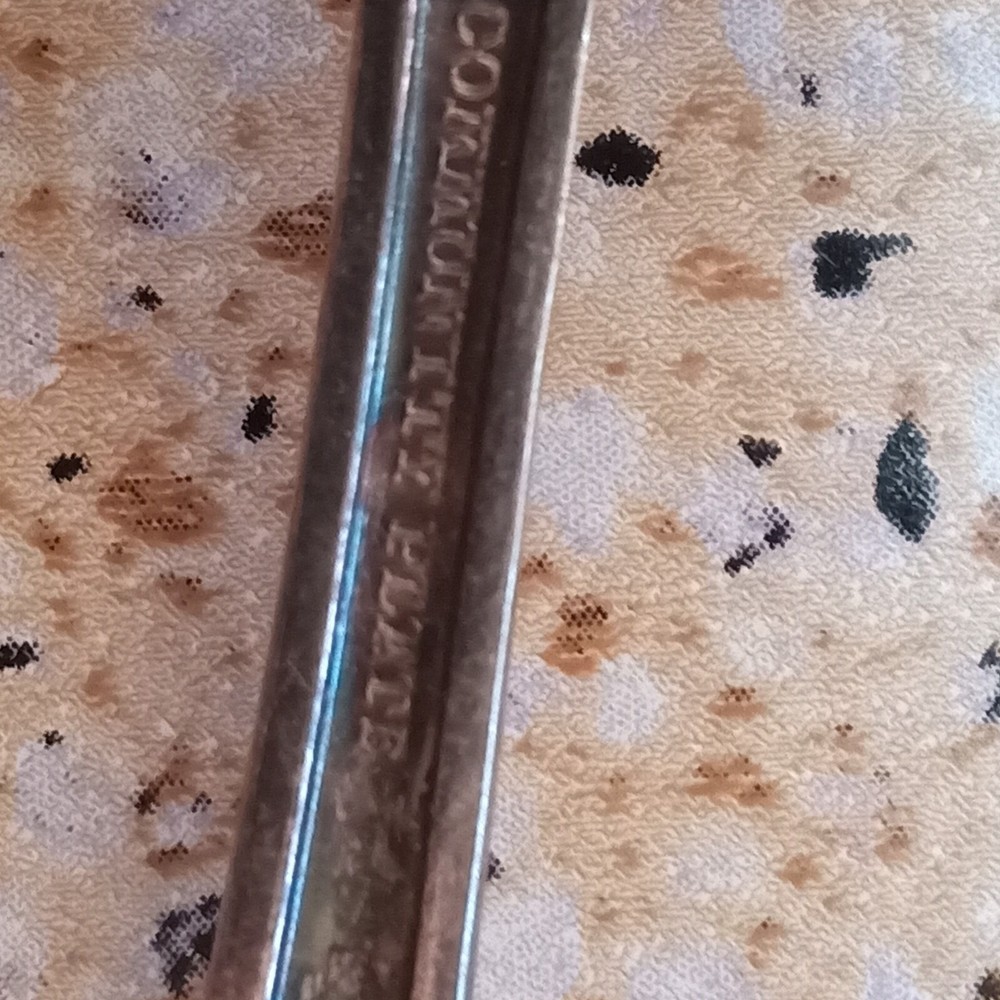Vintage Community Meat Serving Fork 7 Inches (T)