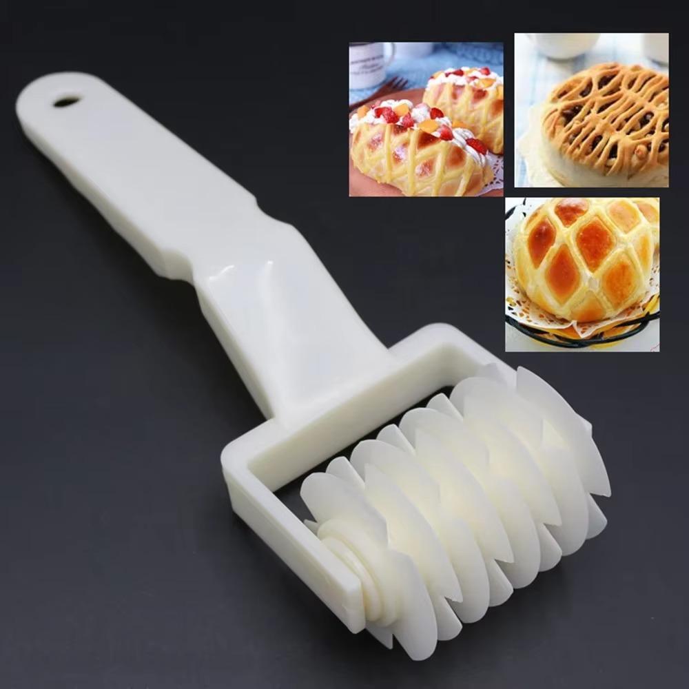 Plastic Pastry Pizza Lattice Cutter - Dough, Cookie, Pie, Kitchen Baking Tool