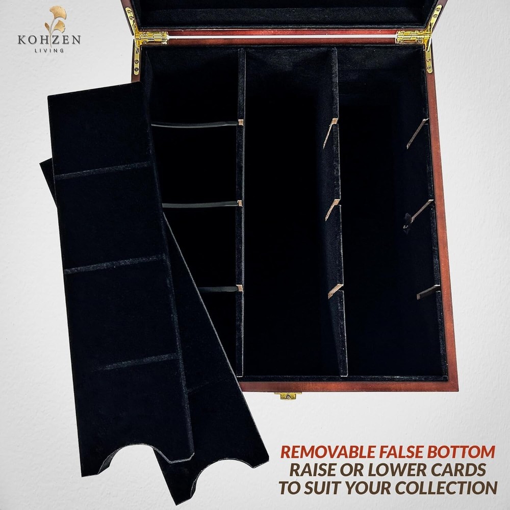 Premium Baseball Card Storage Box - Trading Card Storage Box