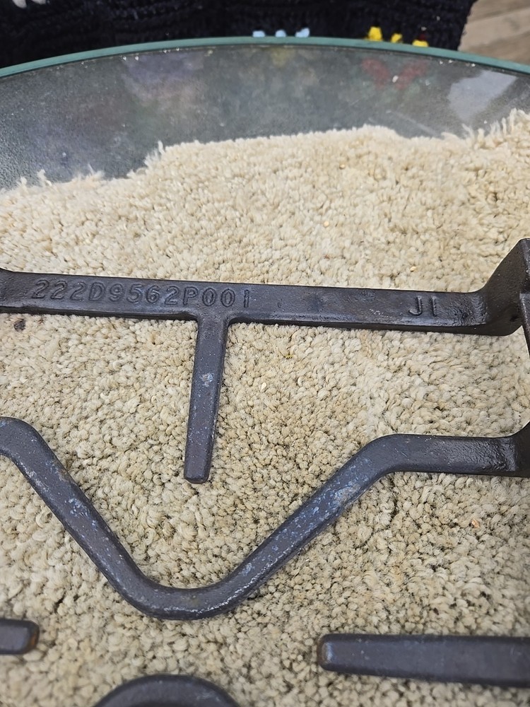 Cast Iron Heavy Gas Grates , Two J1 & J2