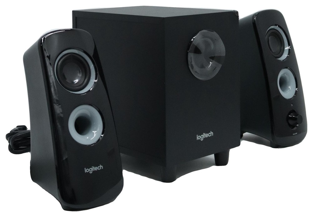 Logitech Speaker System Z323 with Subwoofer See photo