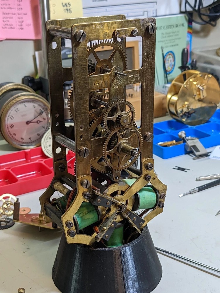 Clock Movement Holder Rings Support Tool for the Workbench