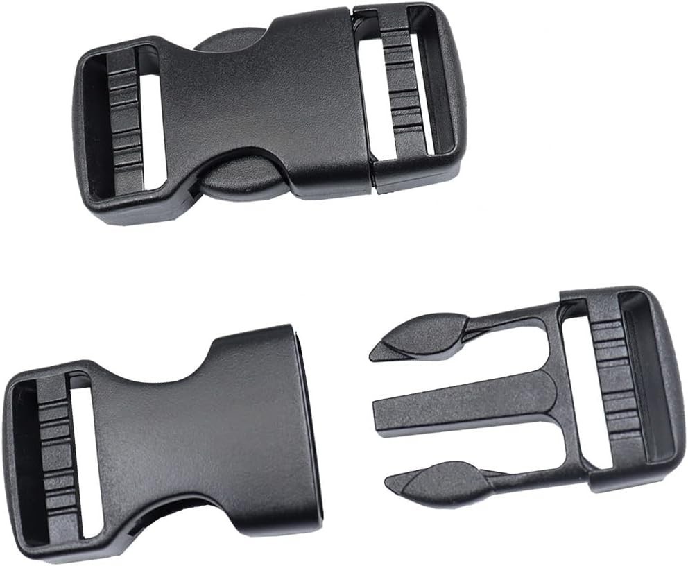 Side Release Buckles Heavy Duty Plastic Buckle Snap Clips Clasps Backpack Buc...