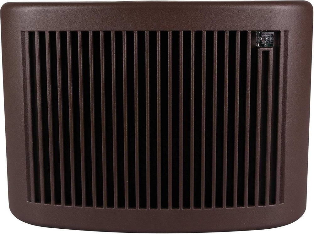 Emergency LED Wall Pack Bronze with Photocell 5000K