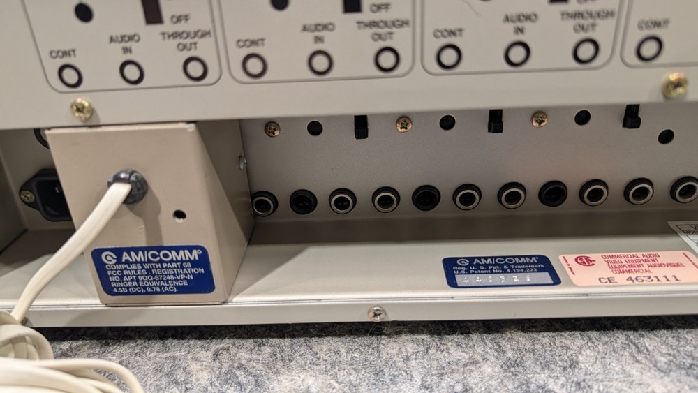 AM/COMM Systems Inc VLR-446 Voice Logging