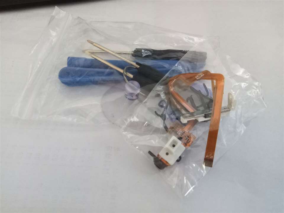 Headphone Audio Jack Flex Cable+Hold Switch Button for iPod Classic 6th 160GB