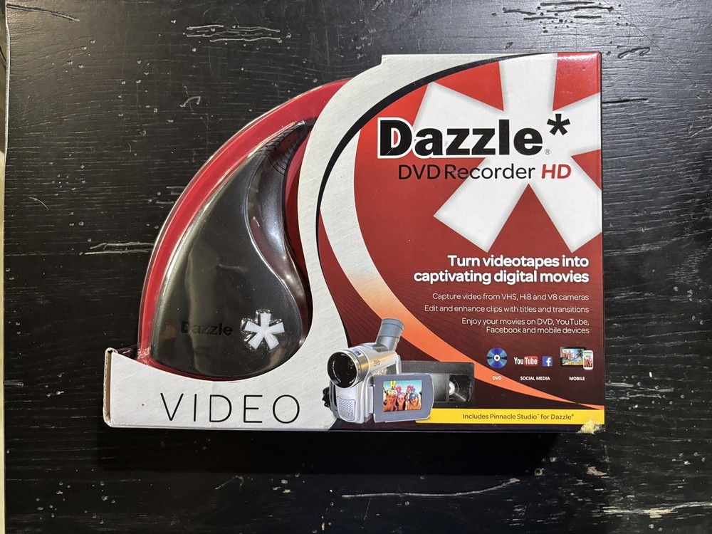 Pinnacle Dazzle DVD Recorder HD w/ Cable -  Open Box ,  DVCPTENAM