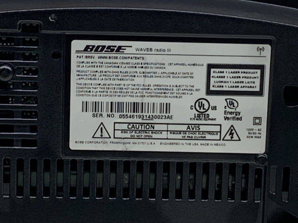 BOSE WAVE RADIO III