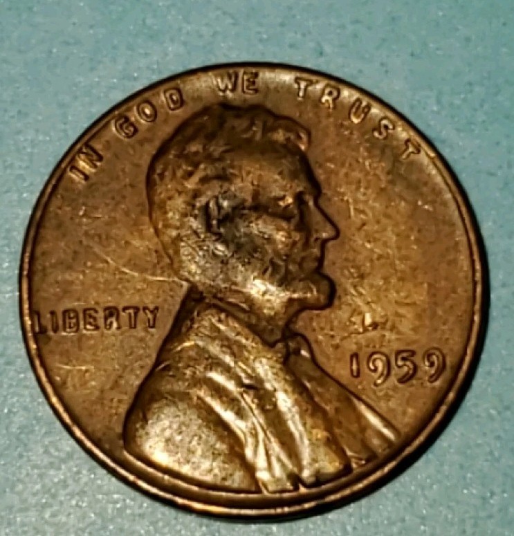 1959 Lincoln Memorial Cent, Error DDR, DDO