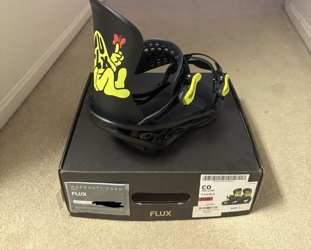 Flux CO Snowboard Bindings 2024