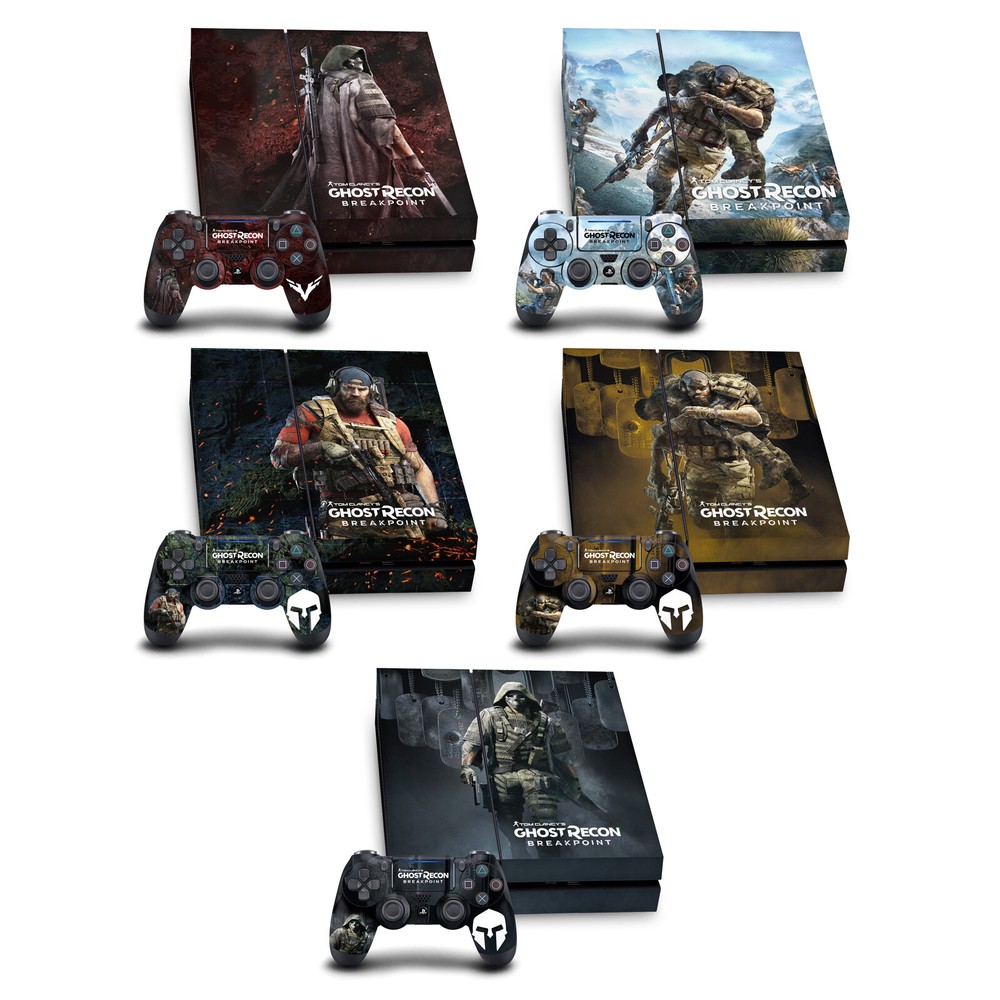 TOM CLANCY'S GHOST RECON BREAKPOINT CHARACTER SKIN SONY PS4 CONSOLE & CONTROLLER