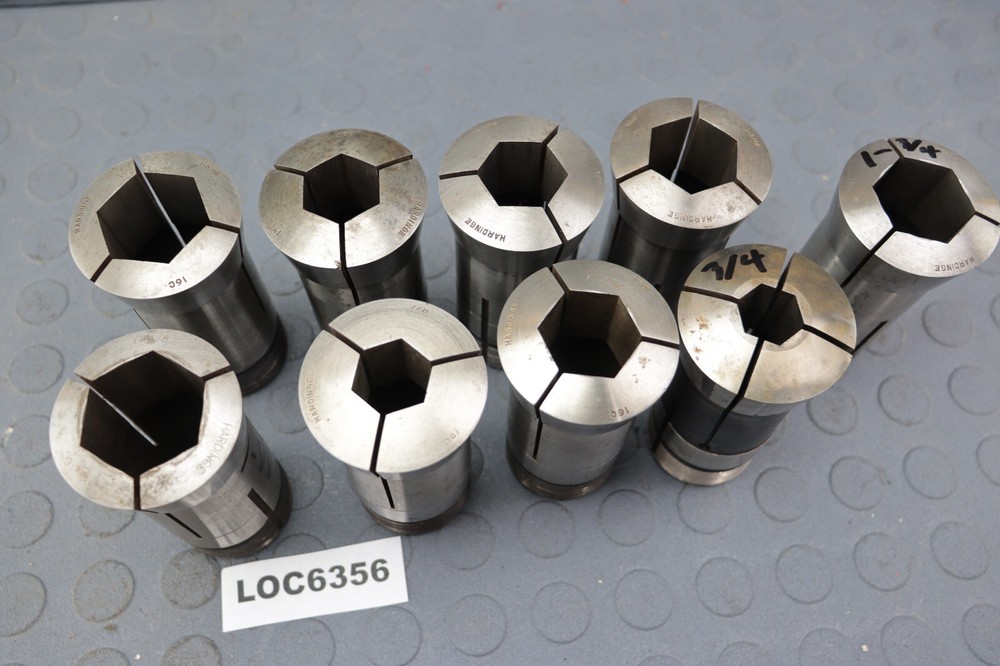 HARDINGE 16C HEX COLLET TAKE YOUR PICK LOC6356