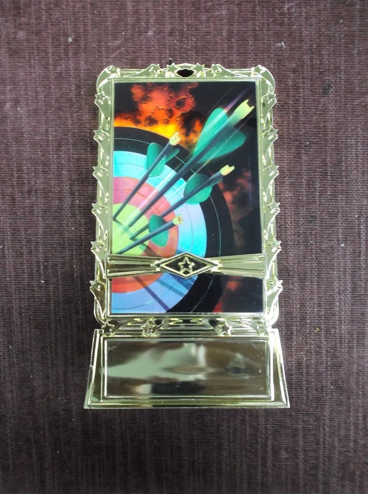 ARCHERY insert trophy weighted gold holder