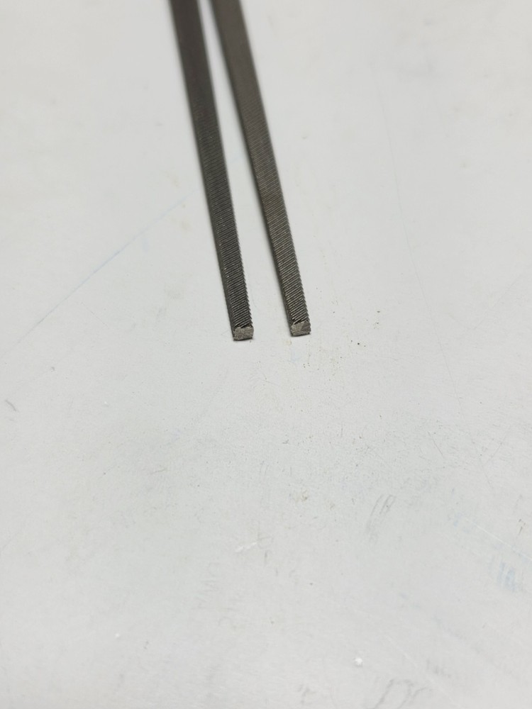 3" Tapered Square File 2pk