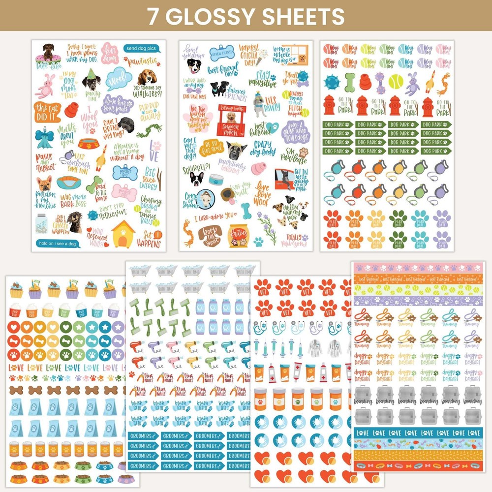 Planner Stickers | Dog Lover Pack