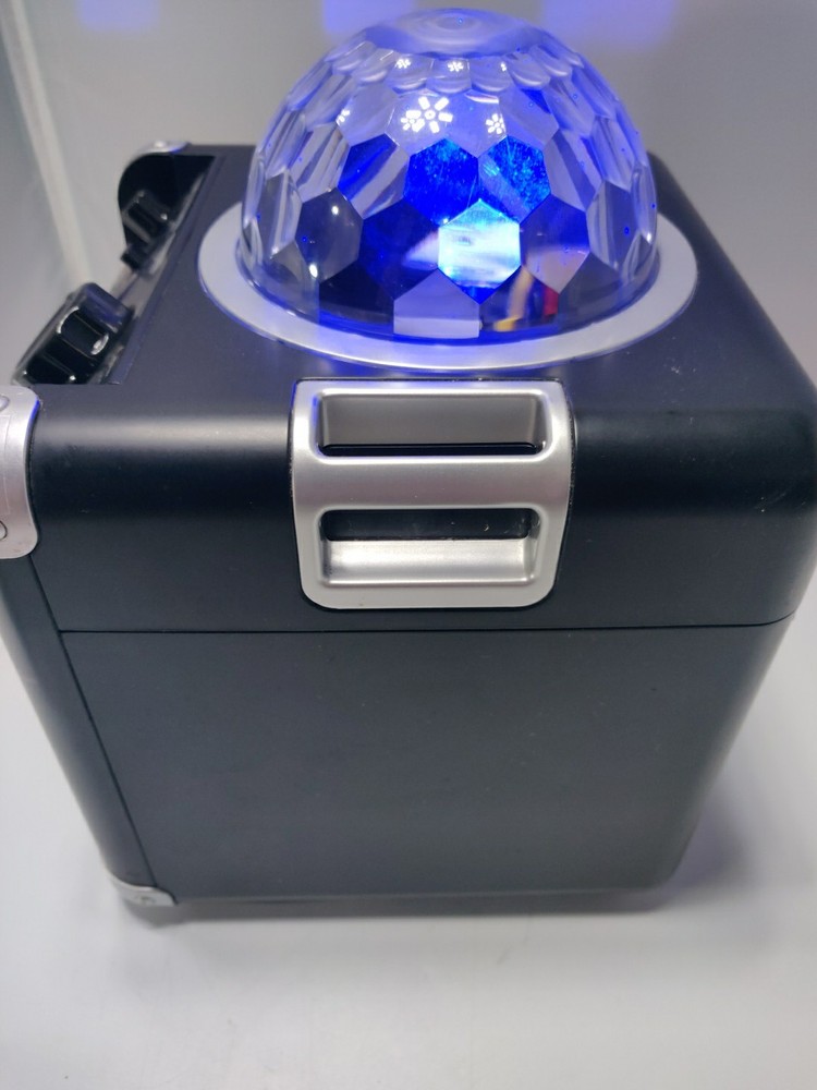 iDance Cube BC10 Karaoke System DISCO BALL LIGHTING with BlueTooth & USB