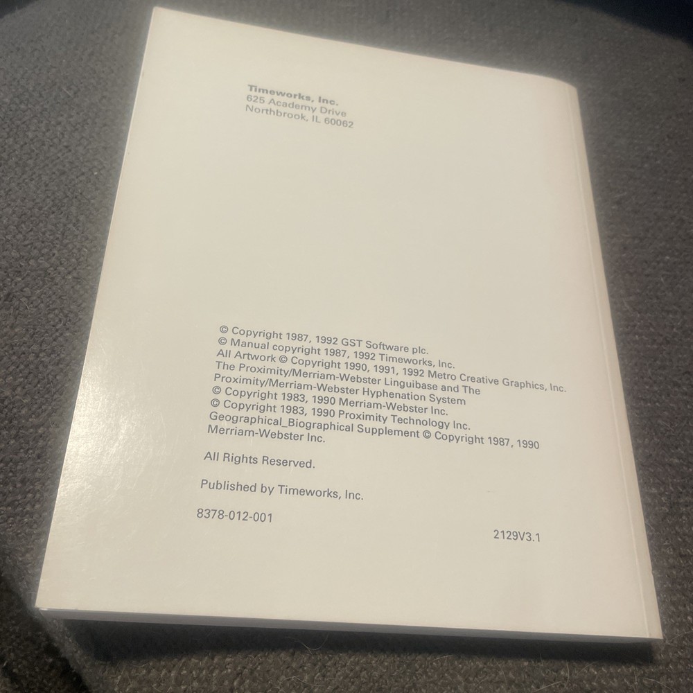 Timeworks Publish-It for Windows 3.1 - User Manual and Reference Guide VTG