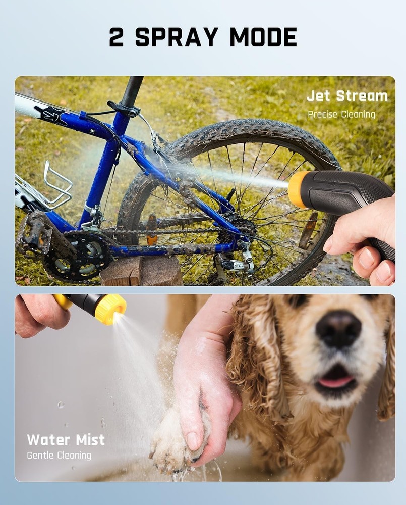 2600mAh Battery-Powered Pressure Washer - Efficient Cleaning Solution