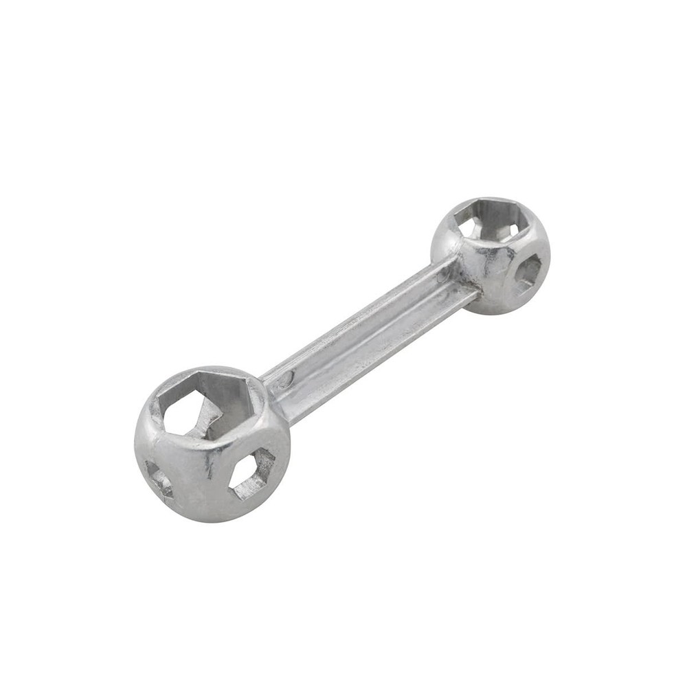 10 In 1 Multi Functional Bone Shape Stainless Steel Bicycle Repair Tool Kit
