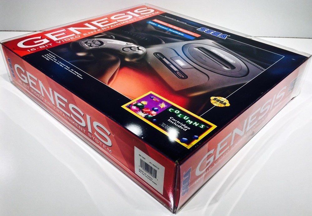 1 Console Box Protector For SOME.. NOT ALL! SEGA GENESIS Model 2 (CHECK SIZE!)