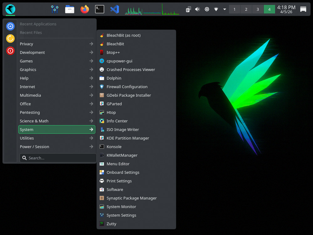 Parrot Security OS 7.1 Bootable DVD Live Hacking Security Install (64 bit)