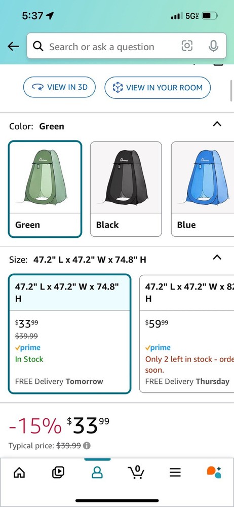 Kick Ass Shower Tent Base With Drain