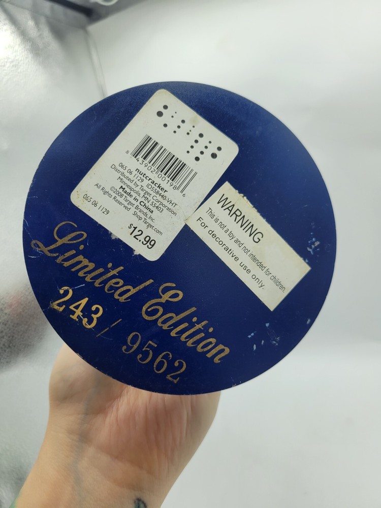 Nutcracker 14" Tall PIRATE Limited Edition 2008 6287/9562