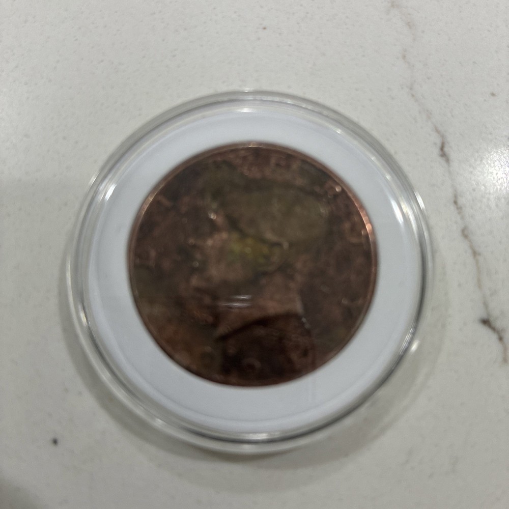 1994 D Liberty Half Dollar Cooper Color One Off A Kind With Error