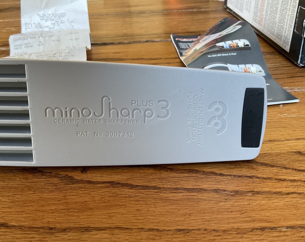 JAPAN Mino Sharp Plus 3 Ceramic Stone Water Sharpener No.550