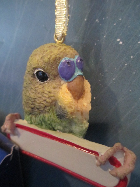 PARAKEET ~ ORNAMENT # 2205