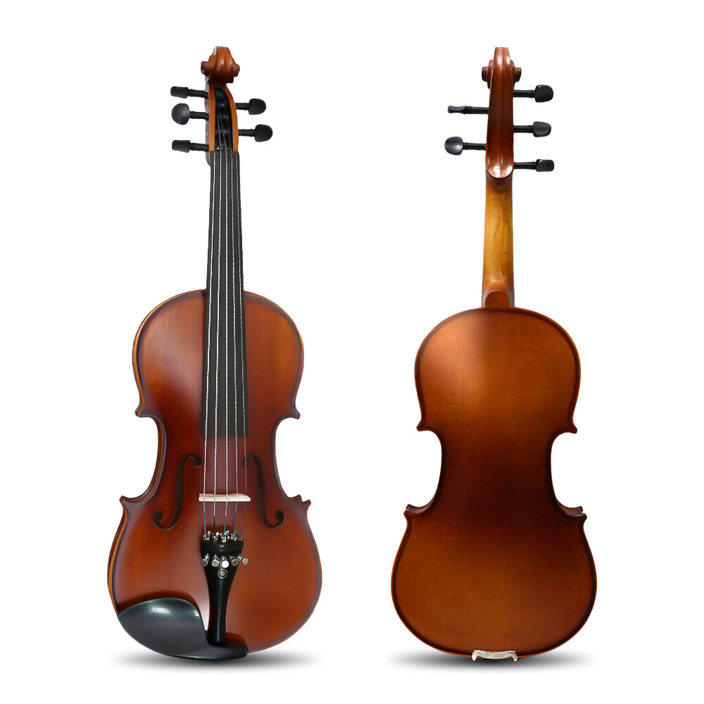 4/4 Violin 5 String Handmade with Accessories for Student Beginners Nice Sound