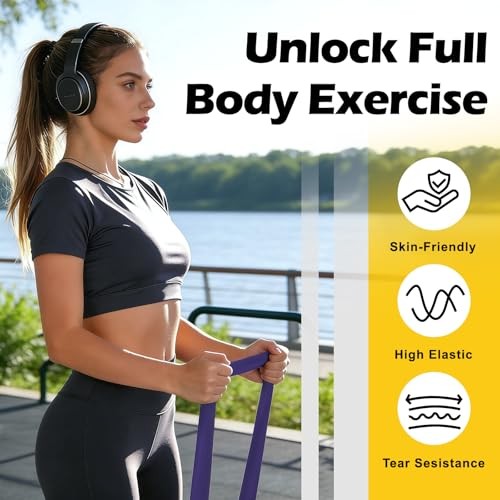 Pull Up Bands, Resistance Bands Set, Pull-Up Assistance Bands Set for Colorful